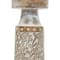 Brown Natural Mango Wood Candle Holders Set, 13", 15" & 18"